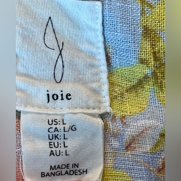 LINEN SPRING FLORAL BUTTON DOWN - Picture 3 of 7